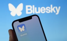 The image shows the icon of Bluesky