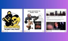 leftist memes on Instagram