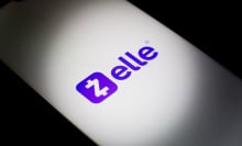 zelle logo on a screen