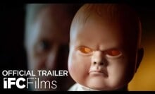 John Lithgow and a puppet in "The Rule of Jenny Pen."