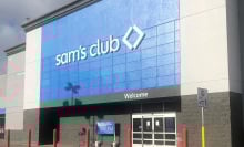 the exterior of a Sam's Club store
