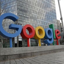 Google sign outside of building