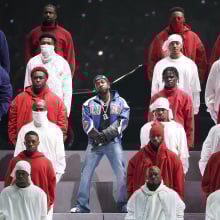 Here's every Drake diss we spotted at Super Bowl LIX