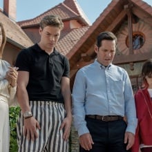 The cast of "Death of a Unicorn."