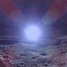 Blue Ghost moon lander captures a sunrise on the surface of the moon