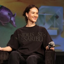 Jay Graber at the Keynote "The Future of Social with Jay Graber, Bluesky CEO" during SXSW Conference & Festivals at the Austin Convention Center