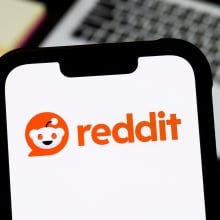Reddit app shown on smartphone