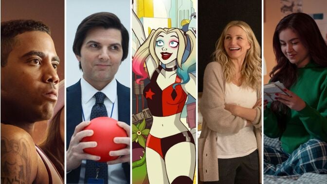 Composite of promotional stills from this week's new releases.