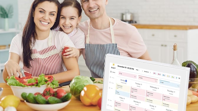 HD Touchscreen Calendar