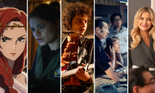 Composite of press stills for TVs and films now streaming. 