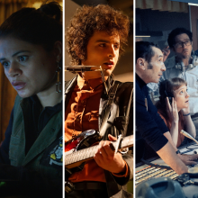 Composite of press stills for TVs and films now streaming. 