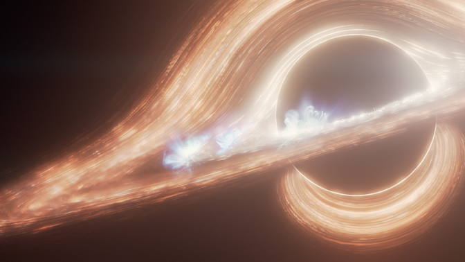 Flares emerging from the accretion disk surrounding Sagittarius A*