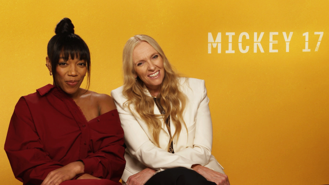 'Mickey 17' Toni Collette and Naomi Ackie